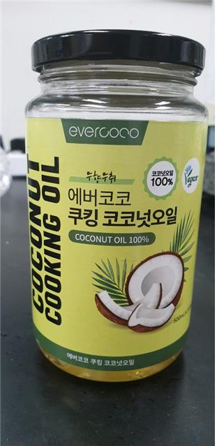 에버코코 쿠킹 코코넛오일(사진=식약처 제공)