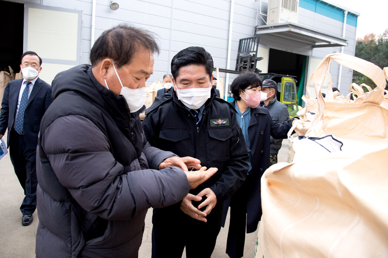 공공비축미 수매 현장 사진 [제천시]