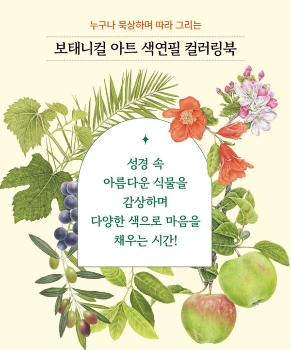 나의 성서식물 색연필 컬러링북