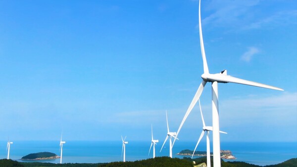 신안군 임자도 풍력발전시설./ 사진=전남도