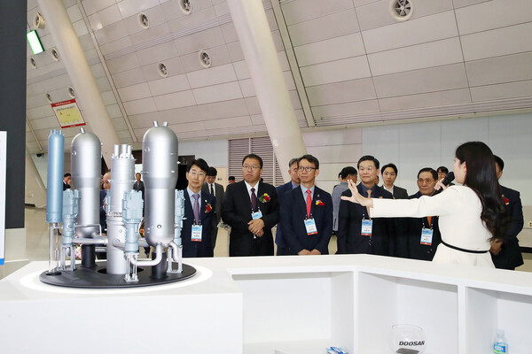 2024 대한민국 원자력산업대전 전시회가 29일부터 30일까지 2일간 개최된다. (사진제공=경상남도)