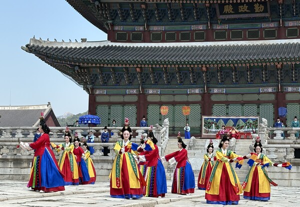 28일 서울 경복궁 궁중문화축전.  [사진=한국농어촌방송]