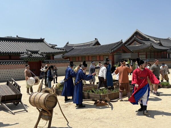 28일 서울 경복궁 궁중문화축전.  [사진=한국농어촌방송]