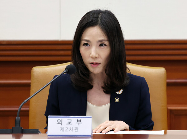 김진아 외교부 2차관. [사진=뉴스1]